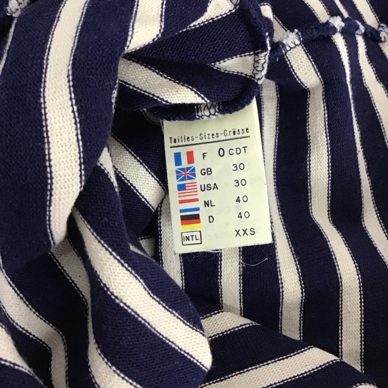 セントジェームス SAINT JAMES Tシャツ 長袖 72001 w62 ボーダー柄 マルチカラー / マルチカラー / レディース USED 古着 中古 10129334