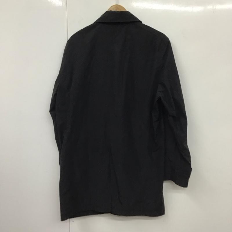 エディーバウアー Eddie Bauer コート コート一般 001-9079 ステンカラーコート M 無地 黒 / ブラック / メンズ USED 古着 中古 10131928