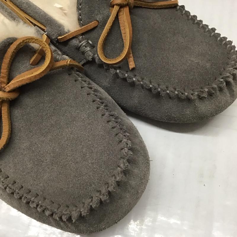 アグ UGG カジュアルシューズ カジュアルシューズ 1107949 Dakota 23cm モカシン 23.0cm 無地 灰 / グレー / レディース USED 古着 中古 10117346