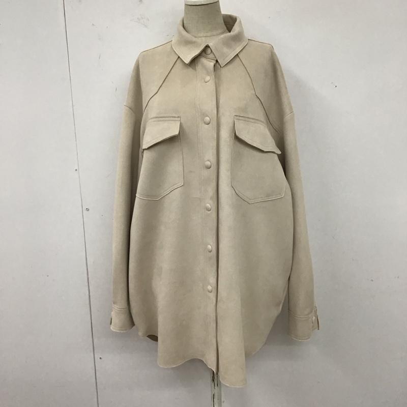 ザラ ZARA ジャケット、上着 ジャケット、ブレザー カジュアルジャケット カラージャケット ポケットジャケット アウター S 無地 ベージュ / ベージュ / レディース USED 古着 中古 10122431