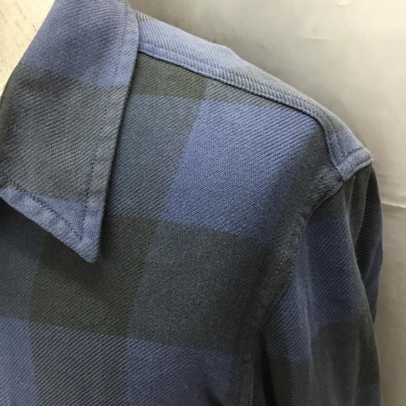 ポロジーンズカンパニー POLO JEANS COMPANY シャツ、ブラウス 長袖 長袖シャツ カラーシャツ ポケットシャツ 長袖カットソー チェックシャツ L チェック マルチカラー / マルチカラー /  メンズ USED 古着 中古 10109466