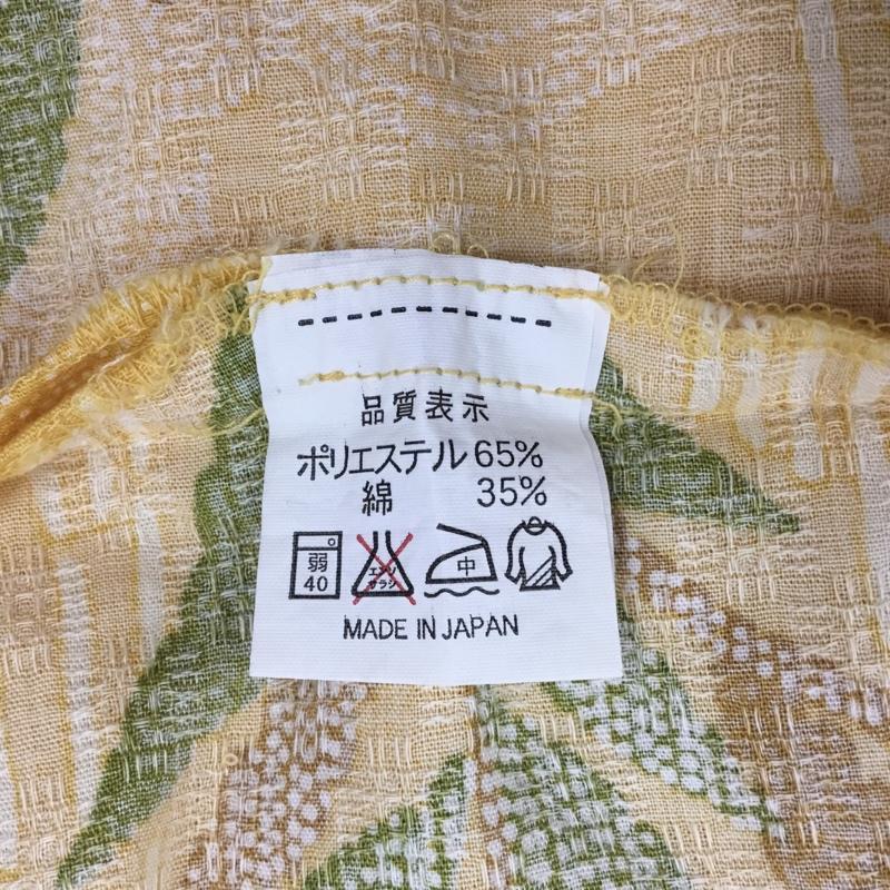 マンゴ MANGO シャツ、ブラウス 半袖 半袖シャツ カラーシャツ 半袖カットソー アロハシャツ M プリント 黄 / イエロー / メンズ USED 古着 中古 10108274