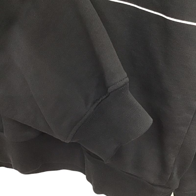 バレンシアガ BALENCIAGA トレーナー 長袖 長袖トレーナー スウェット クルーネック プルオーバー S ロゴ、文字 黒 / ブラック / メンズ USED 古着 中古 10137255