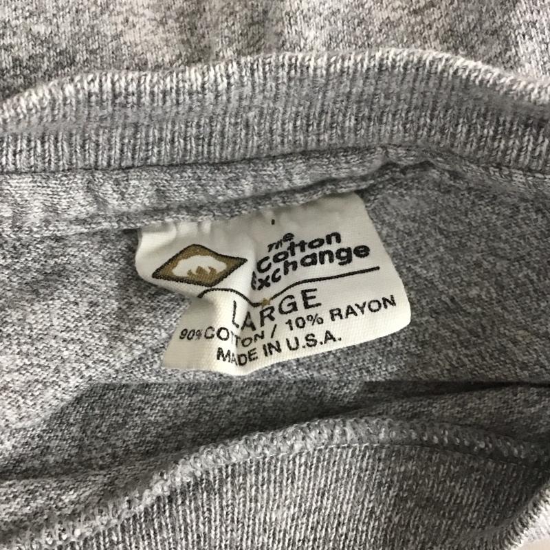 古着 USED Tシャツ 半袖 半袖カットソー プリントTシャツ クルーネックカットソー 90s 古着 L プリント 灰 / グレー / メンズ USED 古着 中古 10107010