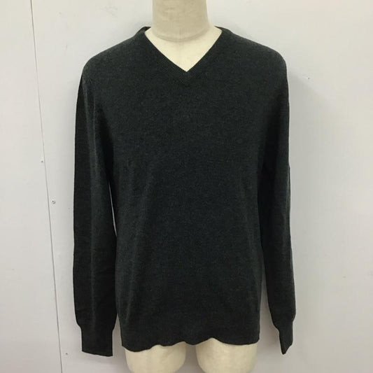 ブルックスブラザーズ BROOKS BROTHERS ニット、セーター 長袖 長袖ニットカットソー ニット セーター Vネックニット M 無地 緑 / グリーン /  メンズ USED 古着 中古 10112570