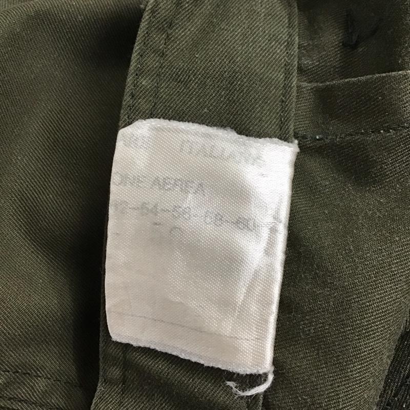 ミリタリー ミリタリー パンツ ワークパンツ、ペインターパンツ ミリタリーパンツ ワイドパンツ パラトルーパーパンツ イタリア軍 無地 カーキ / カーキ /  メンズ USED 古着 中古 10126122