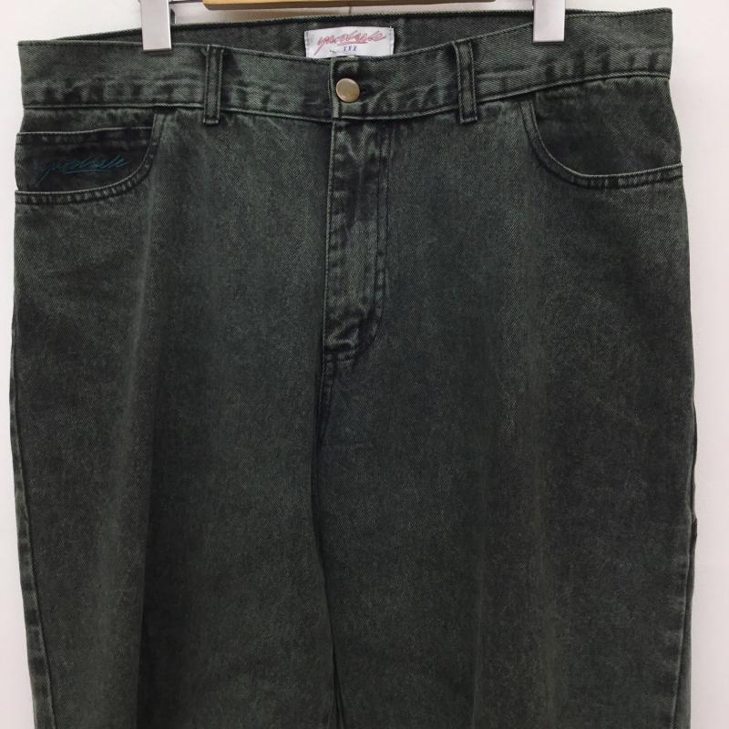 ヤードセール yardsale パンツ デニム、ジーンズ M 無地 緑 / グリーン / メンズ USED 古着 中古 10138390