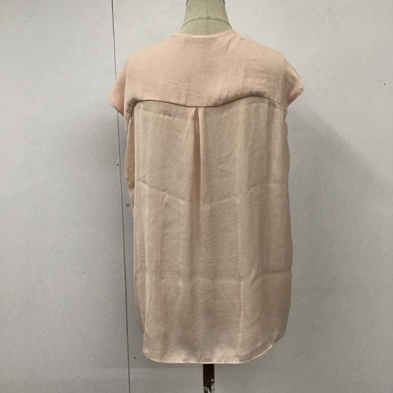 ザラ ZARA TRAFALUC トップス トップス ノースリーブ Vネック 前開き S 無地 桃 / ピンク / レディース USED 古着 中古 10114086