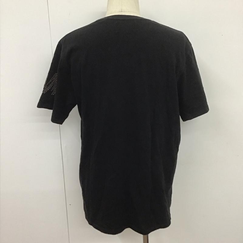 ミスビヘイブ MISBHV Tシャツ 半袖 半袖カットソー クルーネックカットソー ロゴTシャツ L プリント 黒 / ブラック / メンズ USED 古着 中古 10107806
