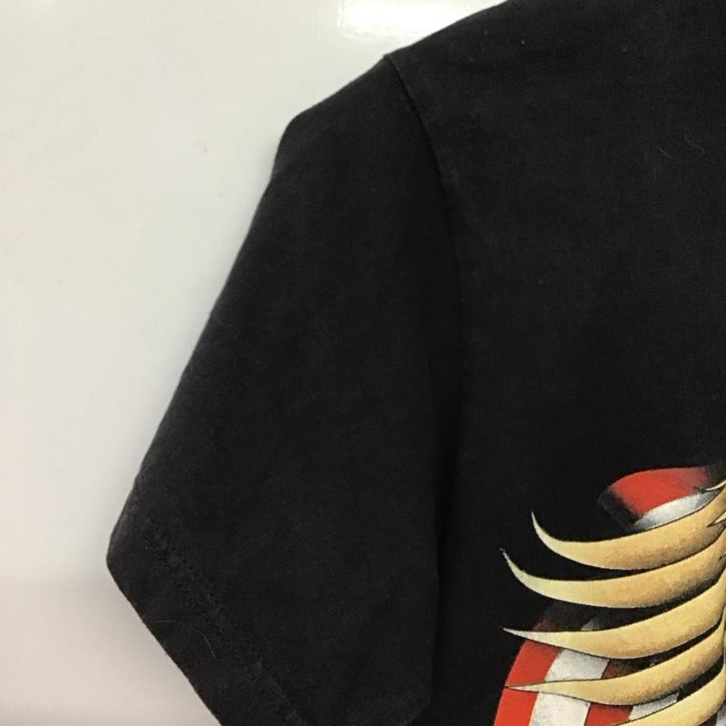ハーレーダビッドソン Harley-Davidson Tシャツ 半袖 M プリント 黒 / ブラック / レディース USED 古着 中古 10136524