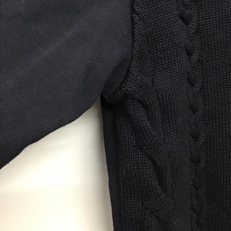 ブラックレーベルクレストブリッジ BLACK LABEL CRESTBRIDGE ニット、セーター 長袖 長袖ニットカットソー クルーネック セーター 2 無地 紺 / ネイビー / メンズ USED 古着 中古 10133184