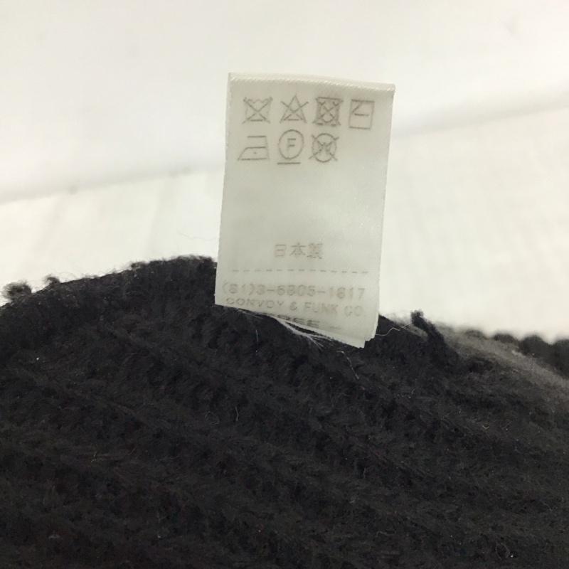ラディアル RADIALL 帽子 ニット帽 RAD-23AW-HAT009 ワッチキャップ ロゴ、文字 黒 / ブラック / メンズ USED 古着 中古 10122587