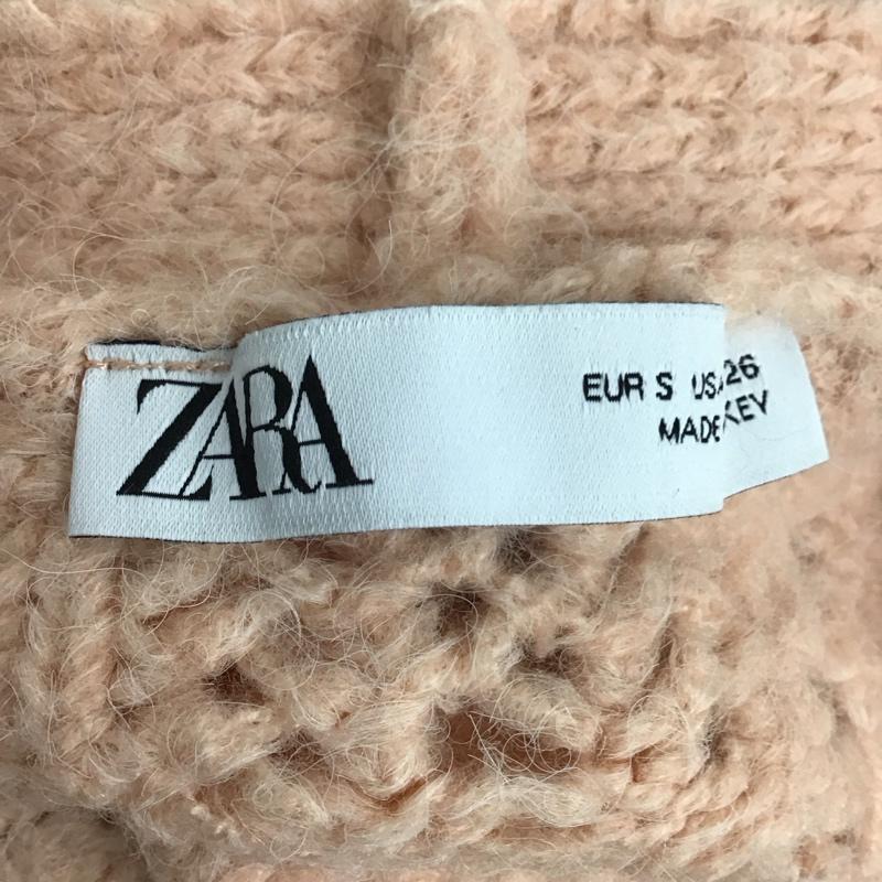 ザラ ZARA ベスト ベスト ニット S 無地 桃 / ピンク / レディース USED 古着 中古 10124885