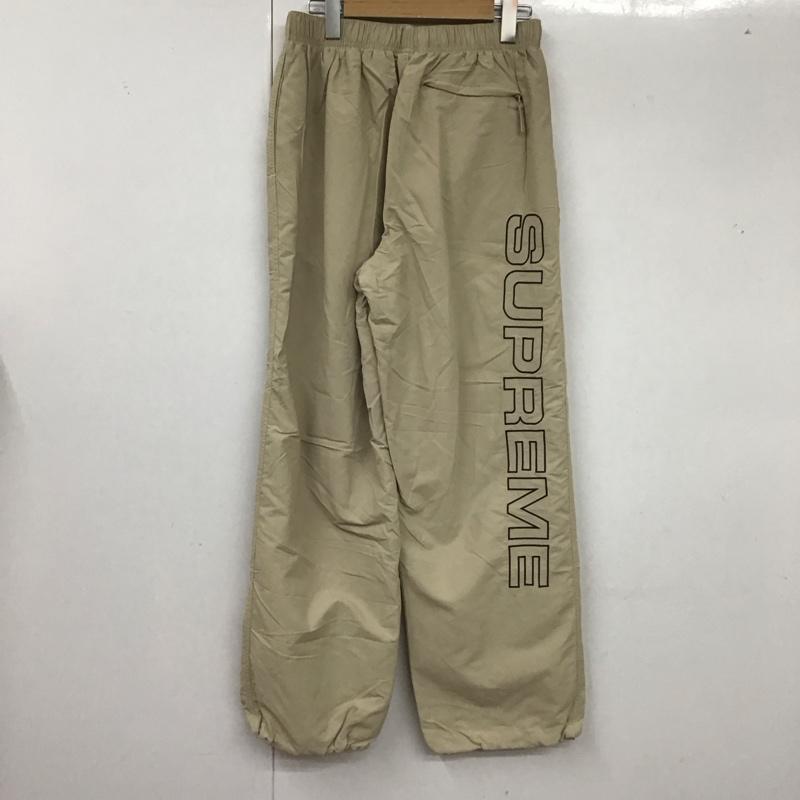 シュプリーム Supreme パンツ ワークパンツ、ペインターパンツ 17ss ナイロンパンツ ワイドパンツ S ロゴ、文字 ベージュ / ベージュ /  メンズ USED 古着 中古 10126173