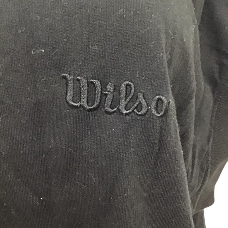 ジーナシス JEANASIS Tシャツ 半袖 JS063833YG Wilson フレンチスリーブ FREE ロゴ、文字 黒 / ブラック / レディース USED 古着 中古 10115892
