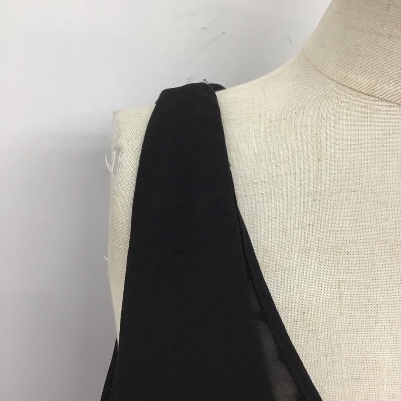 ザラ ZARA ワンピース・ドレス・オールインワン ワンピース・ドレス・オールインワン 4530 254 800 ノースリーブ ショートパンツ XS 無地 黒 / ブラック / レディース USED 古着 中古 10116693