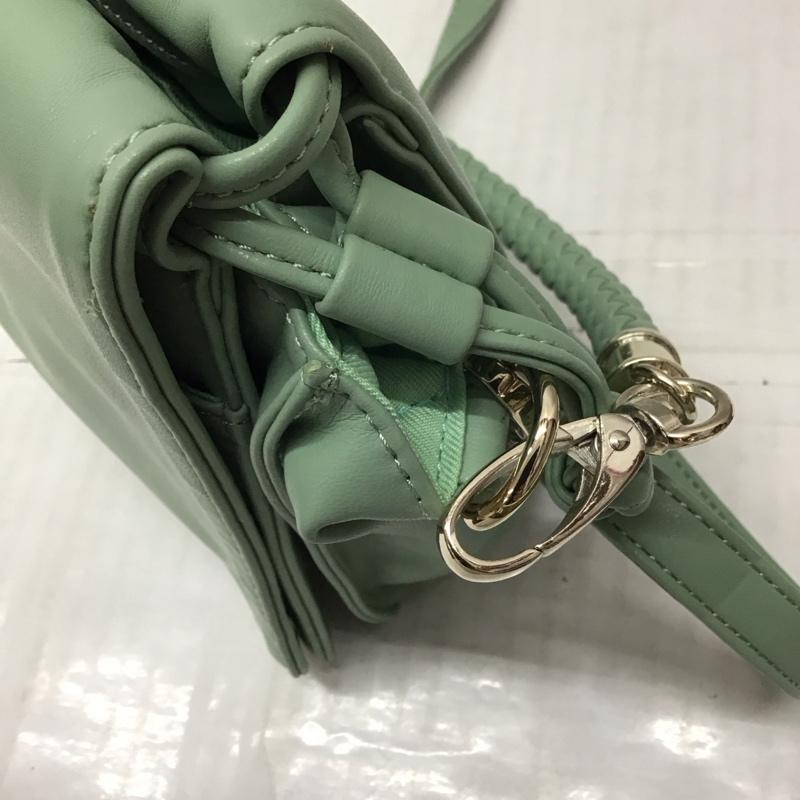 ルーニィ LOUNIE ショルダーバッグ ショルダーバッグ ハンドバッグ 2WAY ロゴ、文字 薄緑 / ライトグリーン / レディース USED 古着 中古 10114293