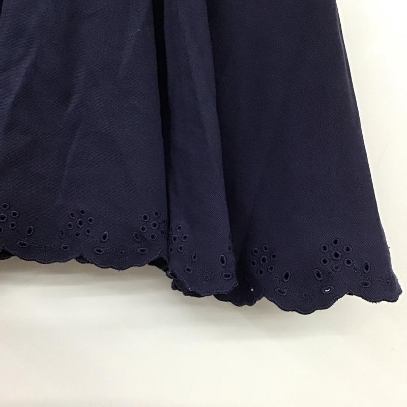 ポロラルフローレン POLO RALPH LAUREN スカート ミニスカート ミニスカート フレアスカート 無地スカート XL 無地 紺 / ネイビー /  レディース USED 古着 中古 10132650