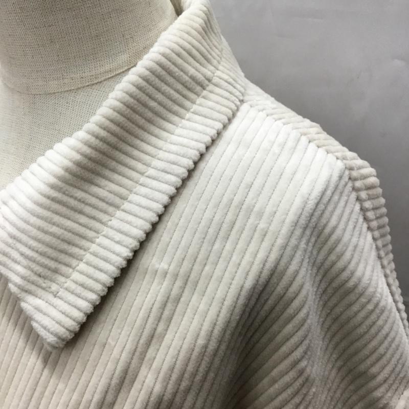ダブルクローゼット w closet ジャケット、上着 ジャケット、ブレザー 333106 コーデュロイ FREE 無地 アイボリー / アイボリー / レディース USED 古着 中古 10107313