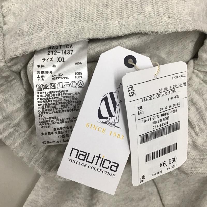 ノーティカ NAUTICA パンツ ショートパンツ ショートパンツ ハーフパンツ カジュアルパンツ XXL 無地 灰 / グレー / メンズ USED 古着 中古 10114367