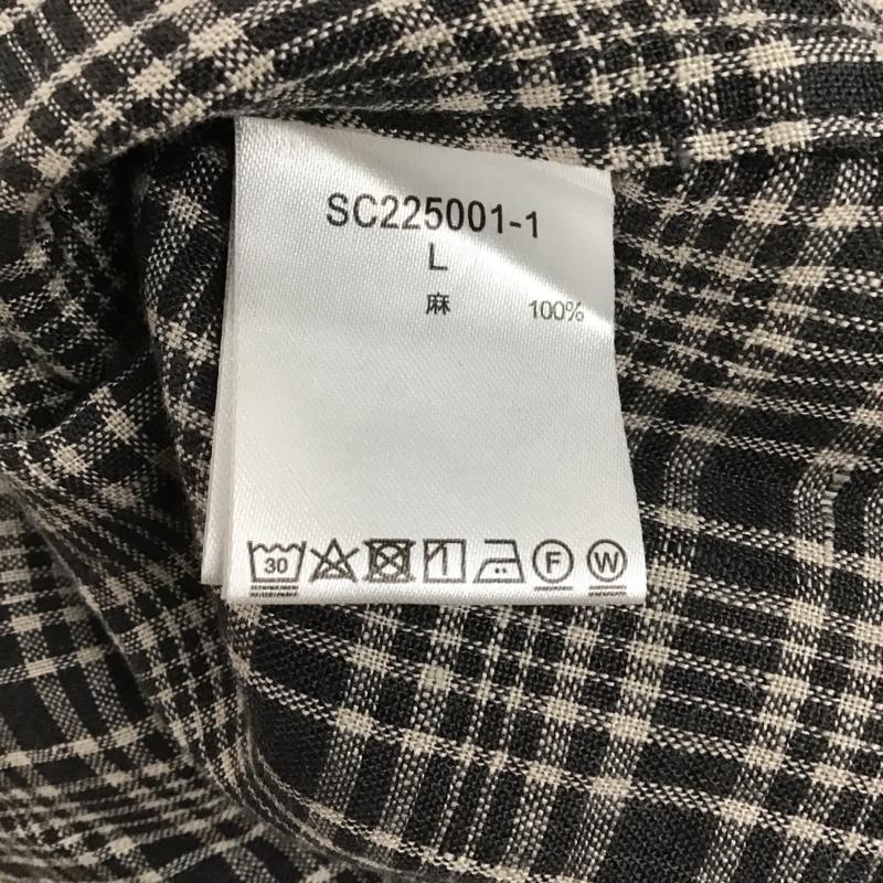 スタディオクリップ studio CLIP シャツ、ブラウス 半袖 L チェック マルチカラー / マルチカラー / レディース USED 古着 中古 10106186