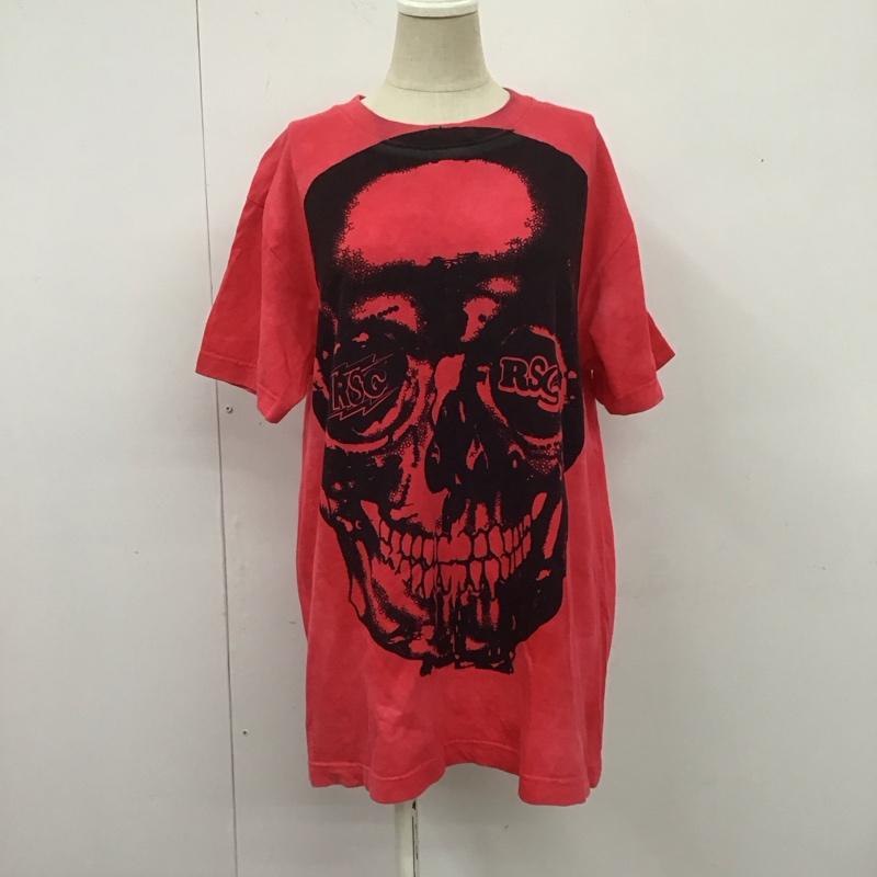 アールエヌエー RNA Tシャツ 半袖 ETC27022 クルーネック ドクロ M スカル 赤 / レッド / レディース USED 古着 中古 10109028