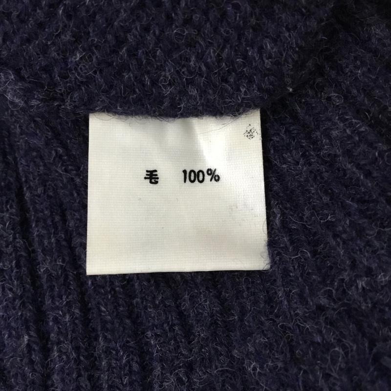 ポロバイラルフローレン Polo by RALPH LAUREN ニット、セーター 長袖 長袖ニットカットソー ニット セーター クルーネックニット L ロゴ、文字 紺 / ネイビー / メンズ USED 古着 中古 10122315