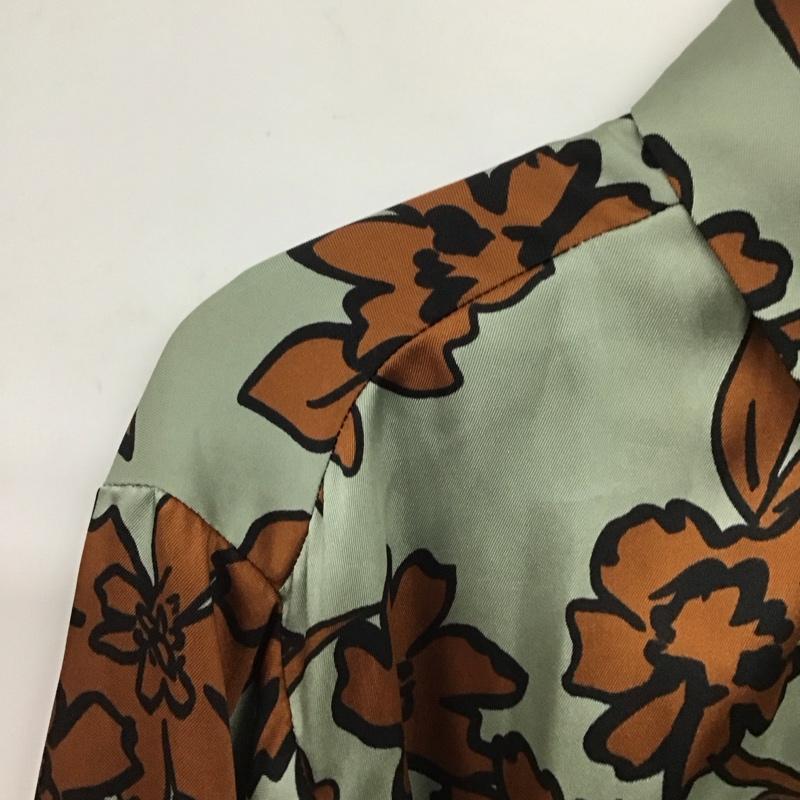 ザラ ZARA シャツ、ブラウス 長袖 S 総柄 マルチカラー / マルチカラー / レディース USED 古着 中古 10139263