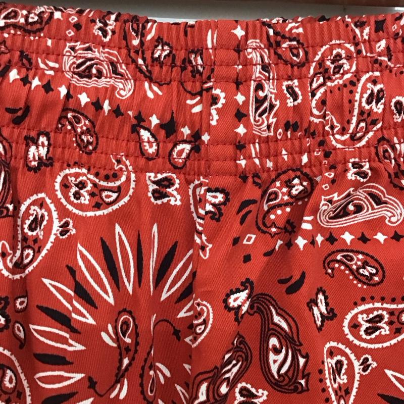 クックマン COOKMAN パンツ ショートパンツ ショートパンツ ハーフパンツ カジュアルパンツ L プリント 赤 / レッド / メンズ USED 古着 中古 10134805