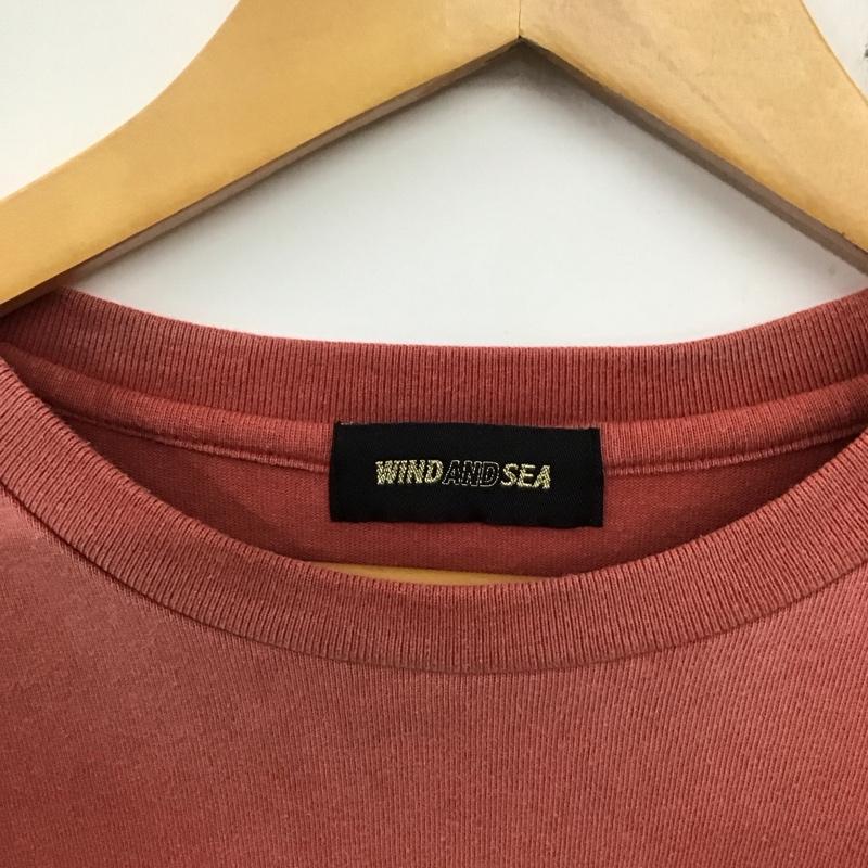 ウィンダンシー WIND AND SEA Tシャツ 半袖 L ロゴ、文字 X プリント マルチカラー / マルチカラー / メンズ USED 古着 中古 10137022