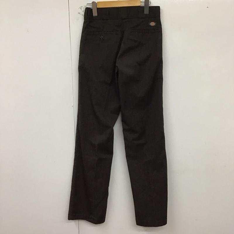 ディッキーズ Dickies パンツ ワークパンツ、ペインターパンツ ワークパンツ ワイドパンツ カジュアルパンツ 28インチ ロゴ、文字 茶 / ブラウン / メンズ USED 古着 中古 10128768