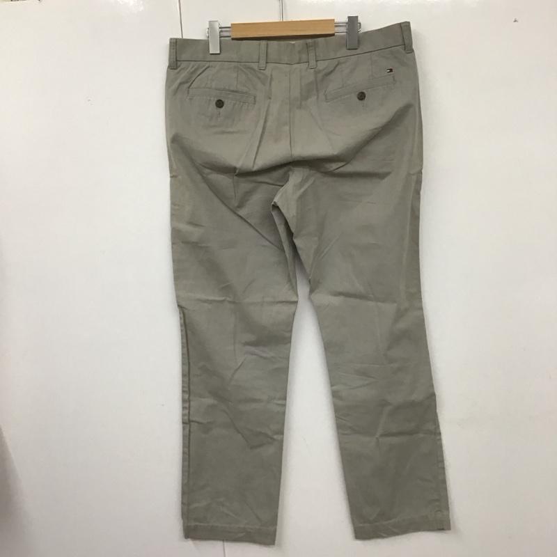 トミーヒルフィガー TOMMY HILFIGER パンツ チノパン チノパン ワイドパンツ カジュアルパンツ 36 無地 灰 / グレー / メンズ USED 古着 中古 10127336