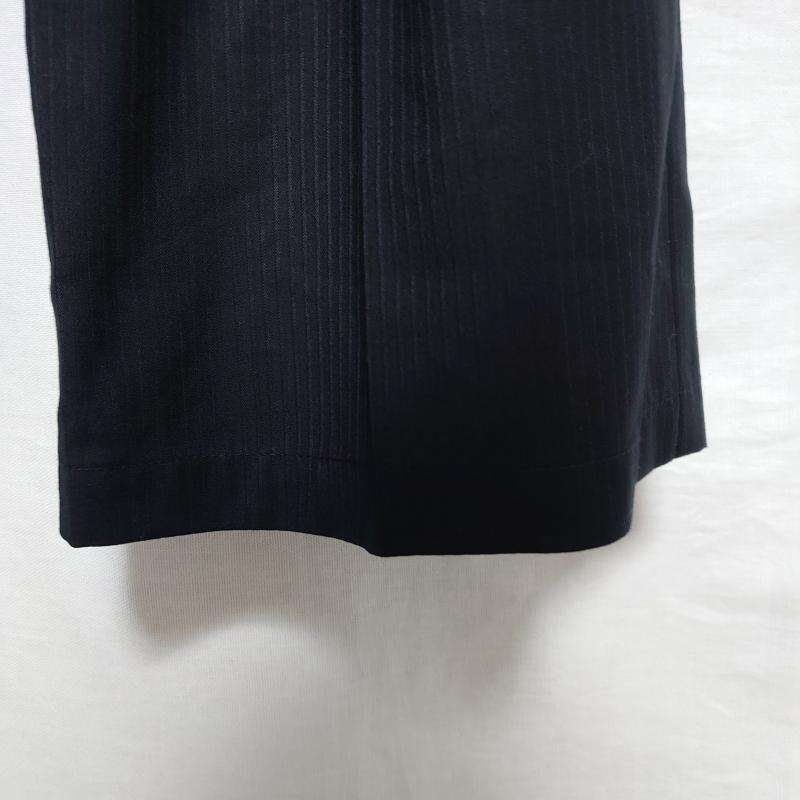 ダルデベール DUL DE VERRE パンツ スラックス M ストライプ 黒 / ブラック / レディース USED 古着 中古 10014492