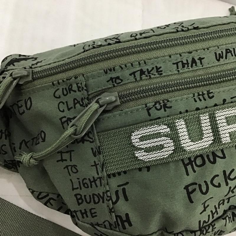 シュプリーム Supreme ウエストバッグ ウエストバッグ 23SS Field Waist Bag Olive Gonz 総柄 カーキ / カーキ / メンズ USED 古着 中古 10122997