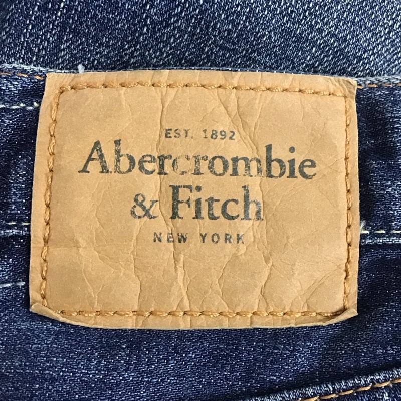 アバクロンビーアンドフィッチ ABERCROMBIE&FITCH パンツ デニム、ジーンズ デニムパンツ スリムパンツ カジュアルパンツ 30インチ 無地 インディゴ / インディゴ / メンズ USED 古着 中古 10131292