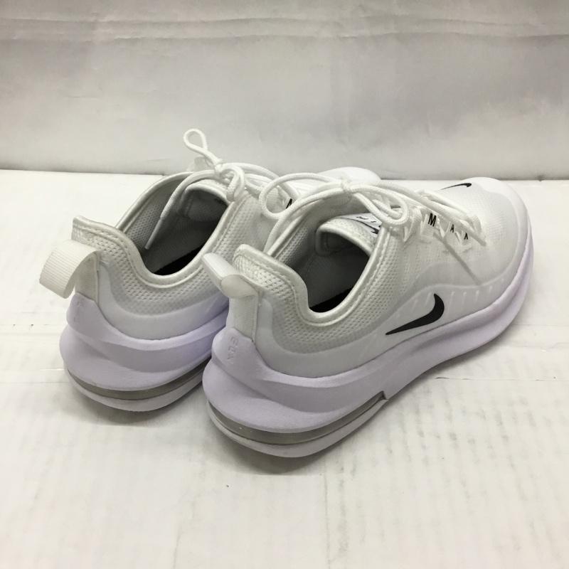 ナイキ NIKE スニーカー スニーカー AH5222-100 AIR MAX AXIS GS 22.5cm 22.5cm ロゴ、文字 白 / ホワイト / X 黒 / ブラック / レディース USED 古着 中古 10109377