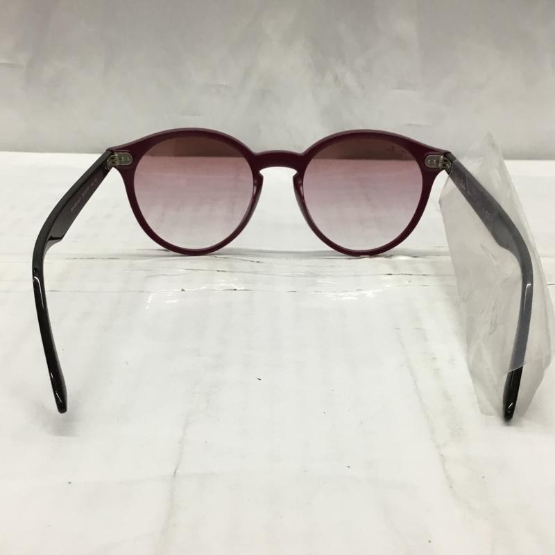 レイバン Ray-Ban めがね・サングラス サングラス RB4380-N-F 6418 0T ロゴ、文字 黒 / ブラック / X 紫 / パープル / メンズ USED 古着 中古 10111053