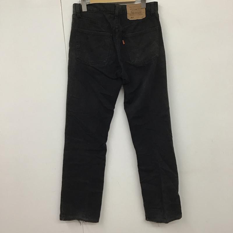 リーバイストラウスアンドコー Levi Strauss & co. パンツ デニム、ジーンズ デニムパンツ スリムパンツ カジュアルパンツ Gパン 00s 31インチ 無地 黒 / ブラック / メンズ USED 古着 中古 10130654