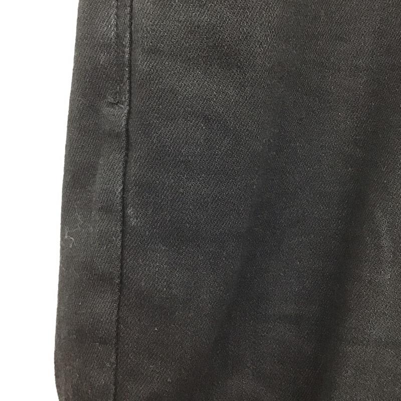 ザラ ZARA パンツ デニム、ジーンズ デニムパンツ スリムパンツ カジュアルパンツ ストレッチパンツ 46 無地 黒 / ブラック / メンズ USED 古着 中古 10127747