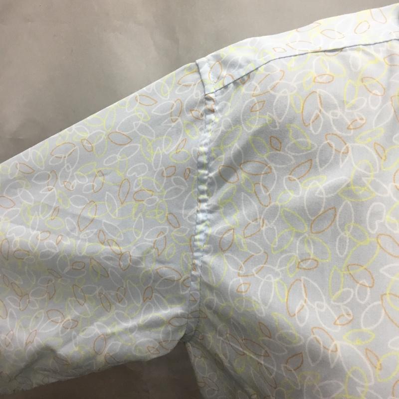 モンベル mont-bell シャツ、ブラウス 長袖 1114496 WIC ライト プリント ロングスリーブシャツ M 総柄 水色 / ライトブルー / レディース USED 古着 中古 10107449