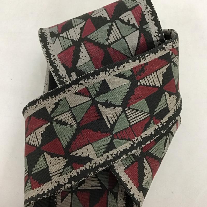 ミラ・ショーン mila schon ネクタイ ネクタイ シルク 総柄 マルチカラー / マルチカラー / メンズ USED 古着 中古 10135326