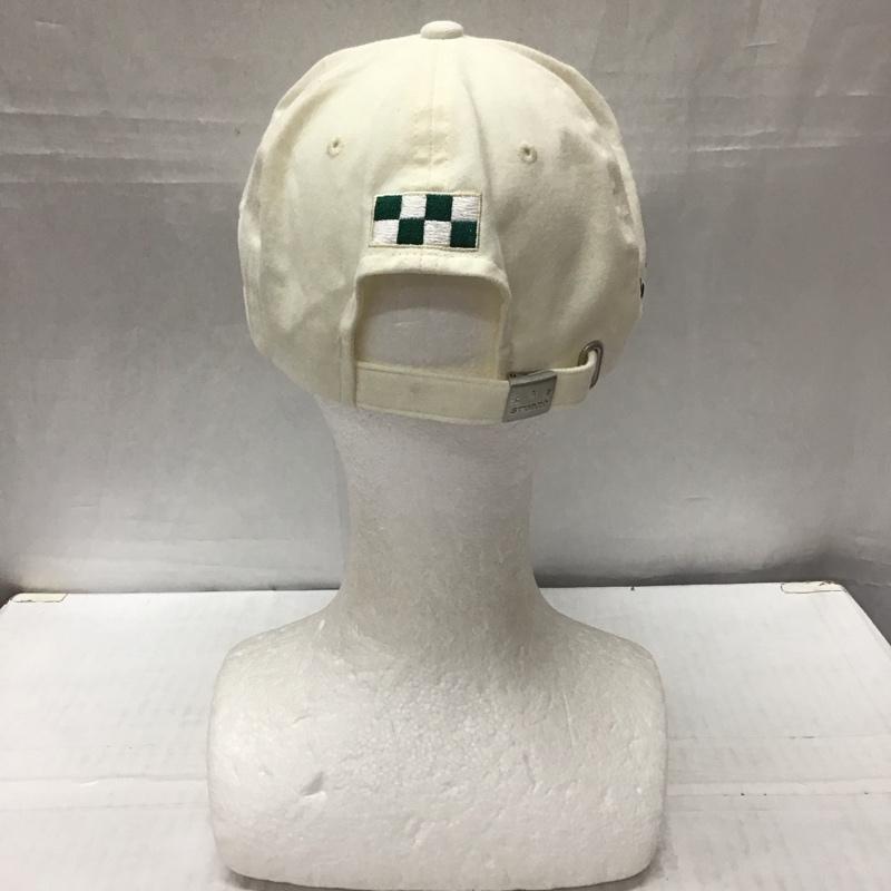 アイエービー スタジオ IAB STUDIO 帽子 キャップ Henry’s Pizza ロゴ、文字 白 / ホワイト / メンズ USED 古着 中古 10113380