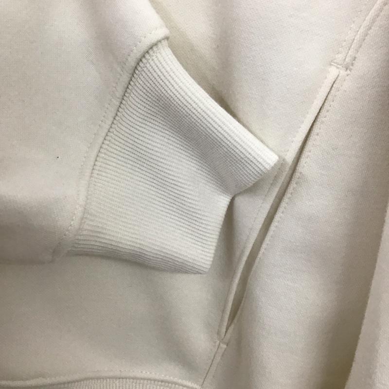 アメリカンホリック AMERICAN HOLIC トレーナー 長袖 HA41L1G0500 バックZIPロゴ刺繍ポンチチュニック タグ付き M ロゴ、文字 オフホワイト / オフホワイト / レディース USED 古着 中古 10139135