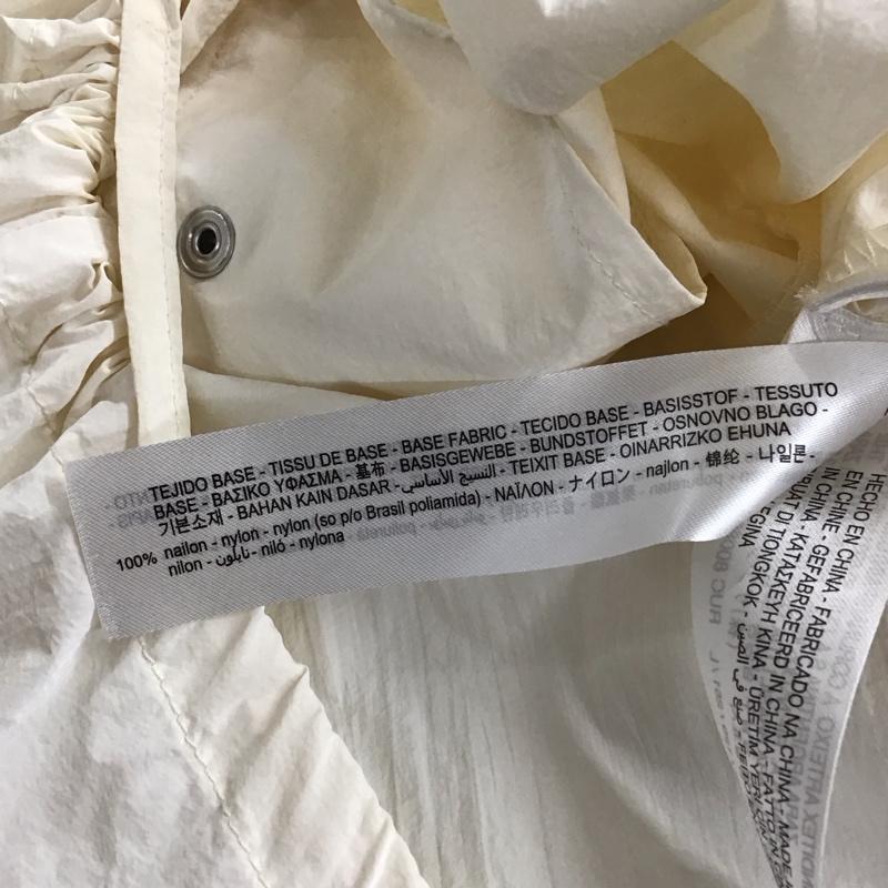 ザラ ZARA ジャケット、上着 ジャケット、ブレザー 7102 129 251 サイドライン ショート丈 L 無地 アイボリー / アイボリー / X 緑 / グリーン / レディース USED 古着 中古 10116673