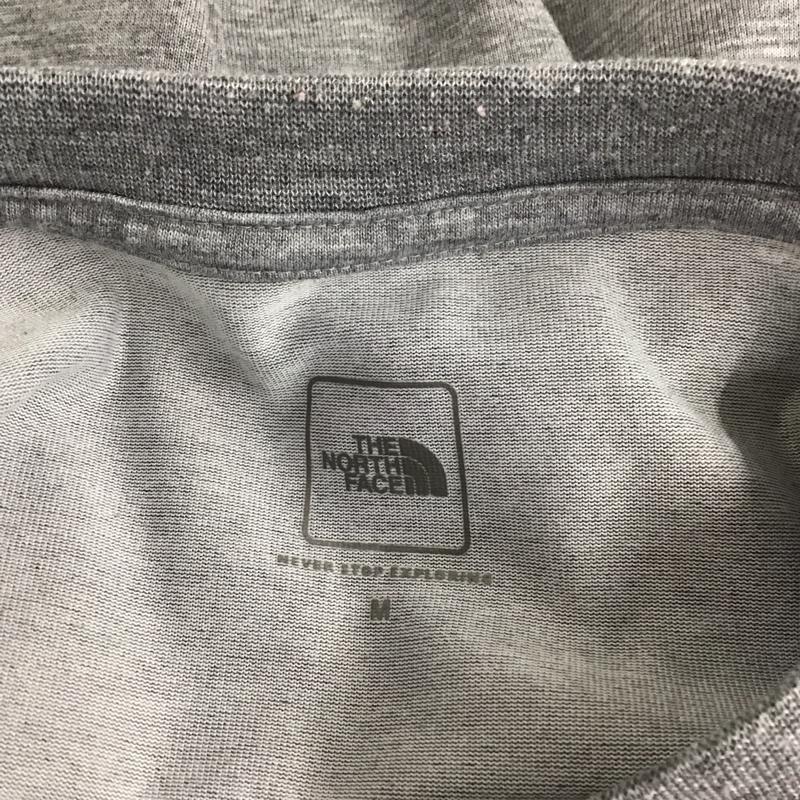 ザノースフェイス THE NORTH FACE Tシャツ 半袖 NT31902Z 半袖Tシャツ プリントTシャツ 半袖カットソー M プリント 灰 / グレー /  メンズ USED 古着 中古 10109827