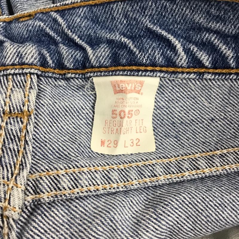 リーバイストラウスアンドコー Levi Strauss & co. パンツ デニム、ジーンズ デニムパンツ ストレートパンツ カジュアルパンツ 29インチ 無地 インディゴ / インディゴ / メンズ USED 古着 中古 10131639