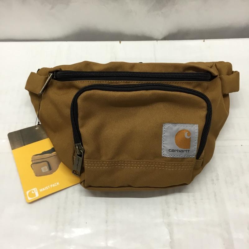 カーハート Carhartt ウエストバッグ ウエストバッグ 8915070101 ボディバッグ WAIST PACK タグ付き ロゴ、文字 茶 / ブラウン / メンズ USED 古着 中古 10112554