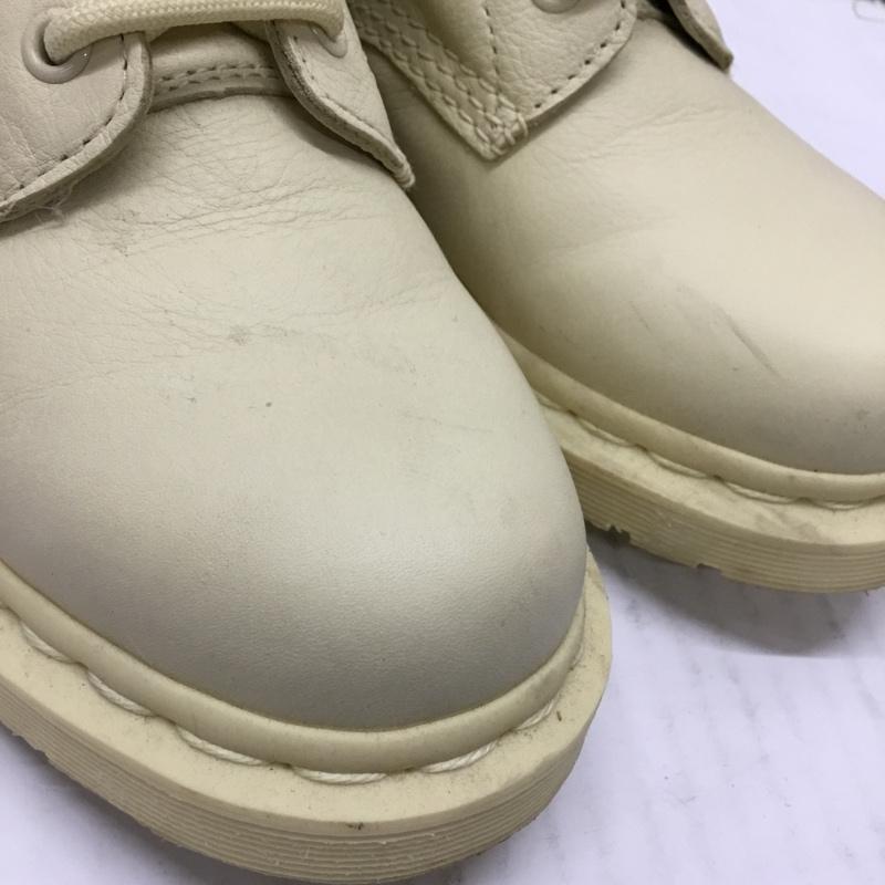 ドクターマーチン Dr.Martens ブーツ ショートブーツ 1460 PASCAL MONO 8ホール UK4 US:6 無地 黄 / イエロー / レディース USED 古着 中古 10106872