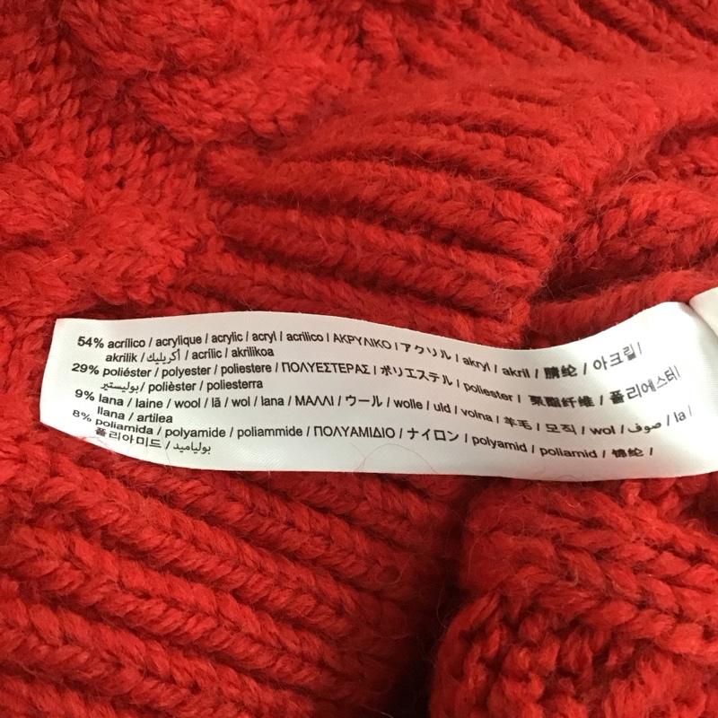 ザラ ZARA ニット、セーター 長袖 M  赤 / レッド /  レディース USED 古着 中古 10111418