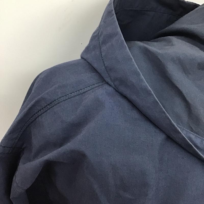 ゲス Guess ジャケット、上着 ジャケット、ブレザー 90s アノラック パーカージャケット ジップアップネック L ロゴ、文字 紺 / ネイビー /  メンズ USED 古着 中古 10125032
